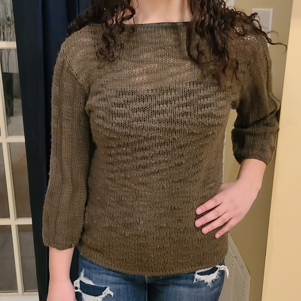 Cute Olive Green Sweater